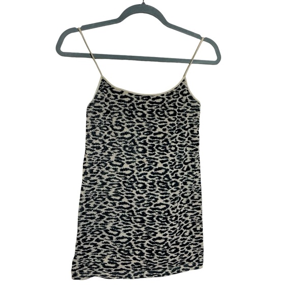 Vintage y2k Cheetah Print Cami O/S Super Stretchy (see description) - Picture 1 of 4